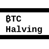 #Bitcoin halving countdown. The only progress bar that matters.