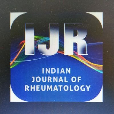 Society journal of @IndianRheum EiC @Amansharmapgi SoMe team @DurgaPrasannaM1 @PanktiMehta24 @kunalchandwar @debaditya_roy @kritika0103