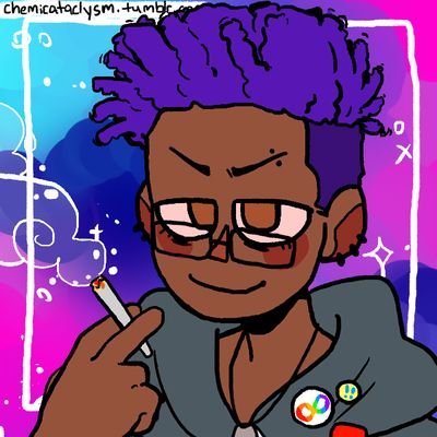 bastard_bard's profile picture. 20s - They/He |♊♒♌| Misfit Queer ◼ Psychonautic Philosopher ◼ Pagan Adventurer ◼ Neurodiverse Vagrant ◼ Intelligent Fool ◼ #BlackLivesMatter ✊🏾