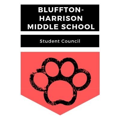 Bluffton-Harrison Middle School Student Council.  Doing our part to help each other get better everyday!