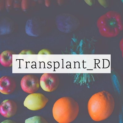 resources and community for dietitians interested in expanding knowledge about nutrition and transplant
IG: transplant_rd