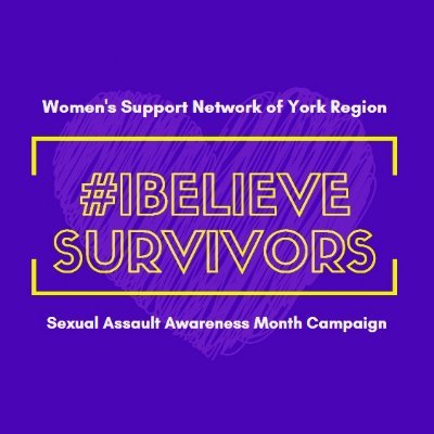 The #IBelieveSurvivors Campaign was organized by @wsnyorkregion during Sexual Assault Awareness Month to combat victim blaming and show support for survivors.
