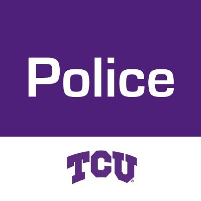 The TCU Police Department official Twitter page. This account is not monitored 24/7. For on-campus emergencies please call 817-257-7777 or 911.
