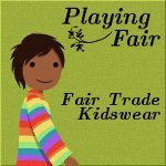 Fair Trade kids clothes sourced through BAFTS and Fair Trade Federation recognised importers.