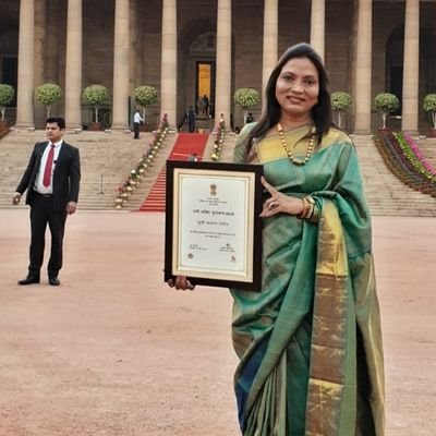 Padmashree Dr. Kalpana Saroj, chairperson of Kamani Tubes in Mumbai