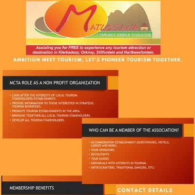 MatlosanaCommu1's profile picture. We promote matlosana Tourism business