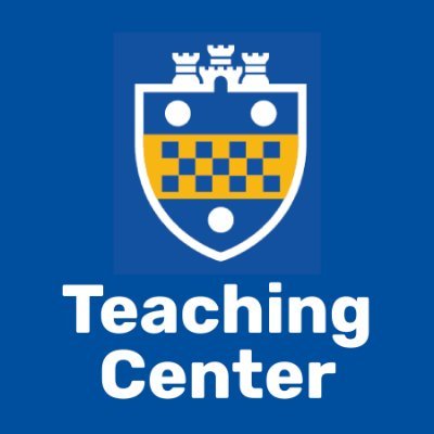 Twitter account of the University Center for Teaching and Learning at the University of Pittsburgh. Facebook: https://t.co/VFD345vt3m