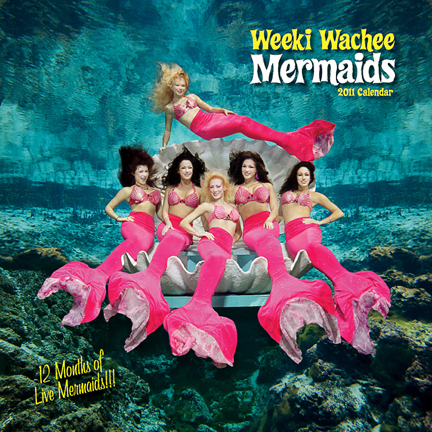 We are real live Mermaids from the magical Weeki Wachee Springs. Love, Laugh, Create!