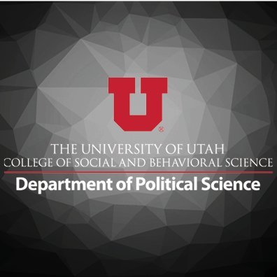 Political Science Department at the University of Utah                           https://t.co/uat3M5sSHH Instagram: uofupoliscience