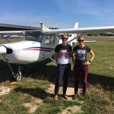 Two women attempting a World Record by flying 48 US States. Fundraising for @WingsWarriorsUK & ⬆️ awareness for injured ex servicewomen to be commercial pilots!