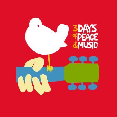 Official Twitter #Woodstock☮️❤️🎵. The festival that started them all. Important now as ever.