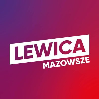 Oficjalny profil Nowej Lewicy w województwie mazowieckim.