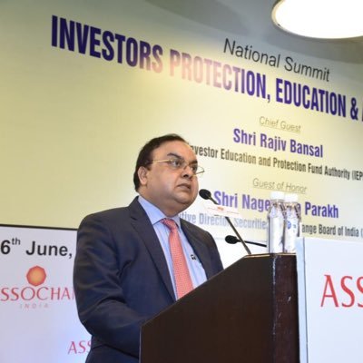 MD at SKI Capital | Chairman ASSOCHAM Capital market National council |president CPAI president CPAI