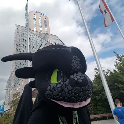 Toothless905's profile picture. I'm Toothie, 29, from Germany.
I'm a Cosplayer and Furry.
I'm straight, sry guys. 
I made this Suit by myself.