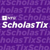 NYU ScholasTix (@nyuscholastix) 's Twitter Profile