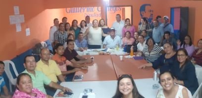 Twitter Oficial de la Directiva del Municipio de San Salvador del Partido GANA. En Apoyo total al Diputado Guillermo Gallegos