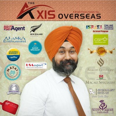 The Axis Overseas Educational & Immigration Services is a professional & Quality oriented International Education Provider consultancy organization.