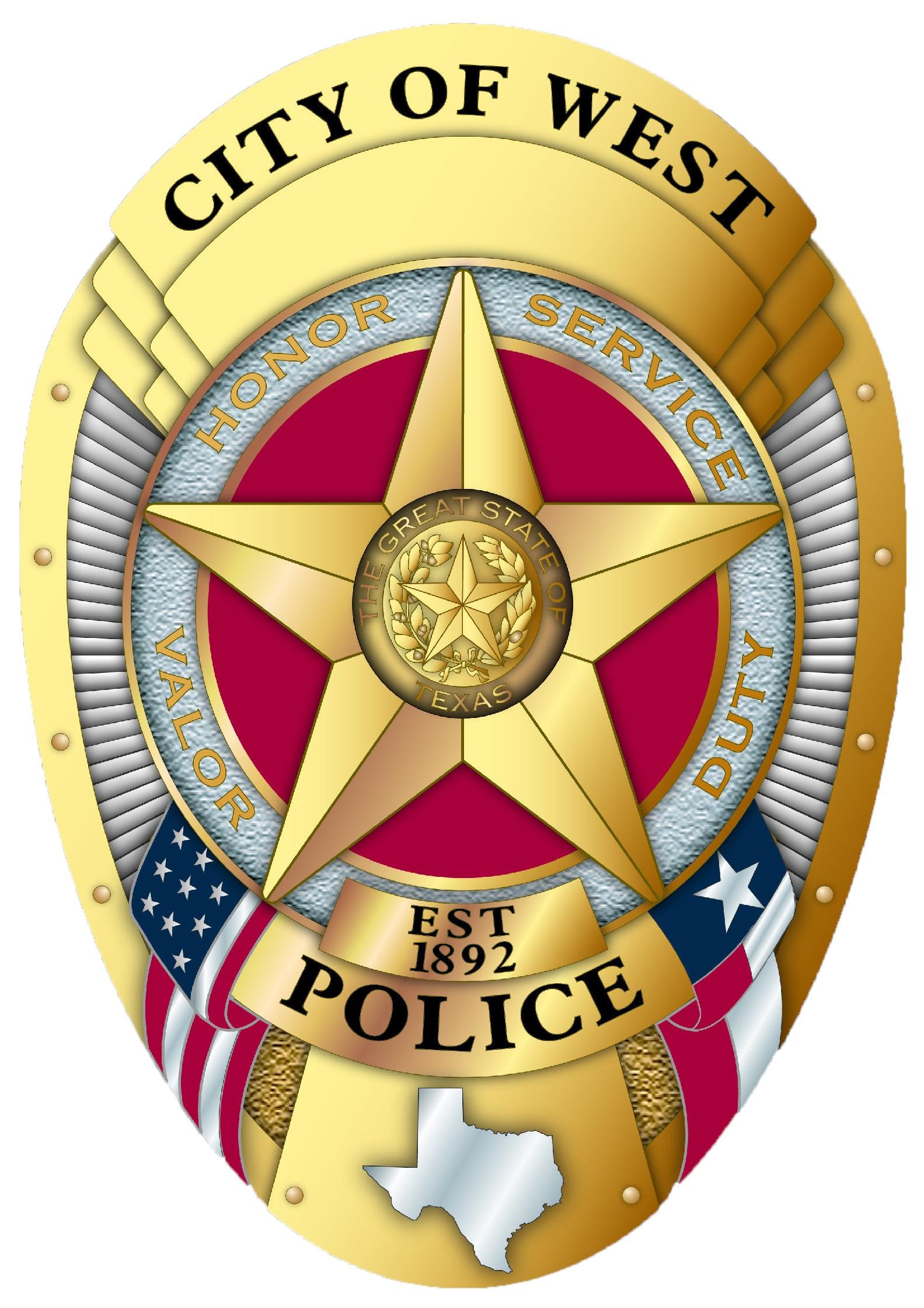 Chief Darryl Barton and the Officers of the West Police Department are proud to welcome you to the City of West Police Department's Twitter page.