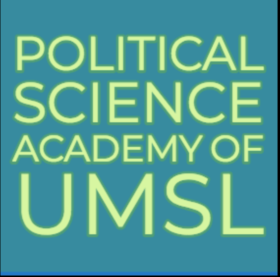 AcademyUmsl's profile picture. The Political Science Academy (PSA) is an organization that aims to bring students and faculty together to discuss "the great issues of the day".