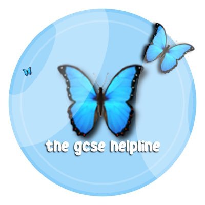 thegcsehelpline's profile picture. — 🦋 @thegcsehelpline on ig 🦋 —