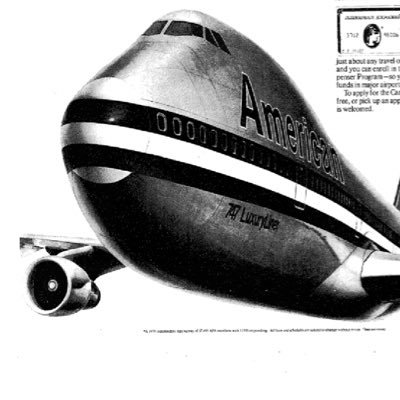 Your occasional dose of old airline ads, pulled from the @NYTimes. A public service of the @AirlineFlyer media empire.