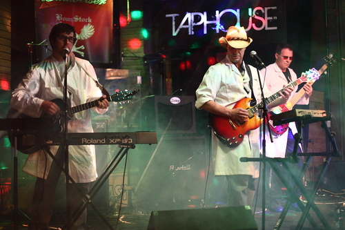 Taking Medication was an original band based out of Edmonton, Alberta, Canada. Crossing paths of numerous genre lines.