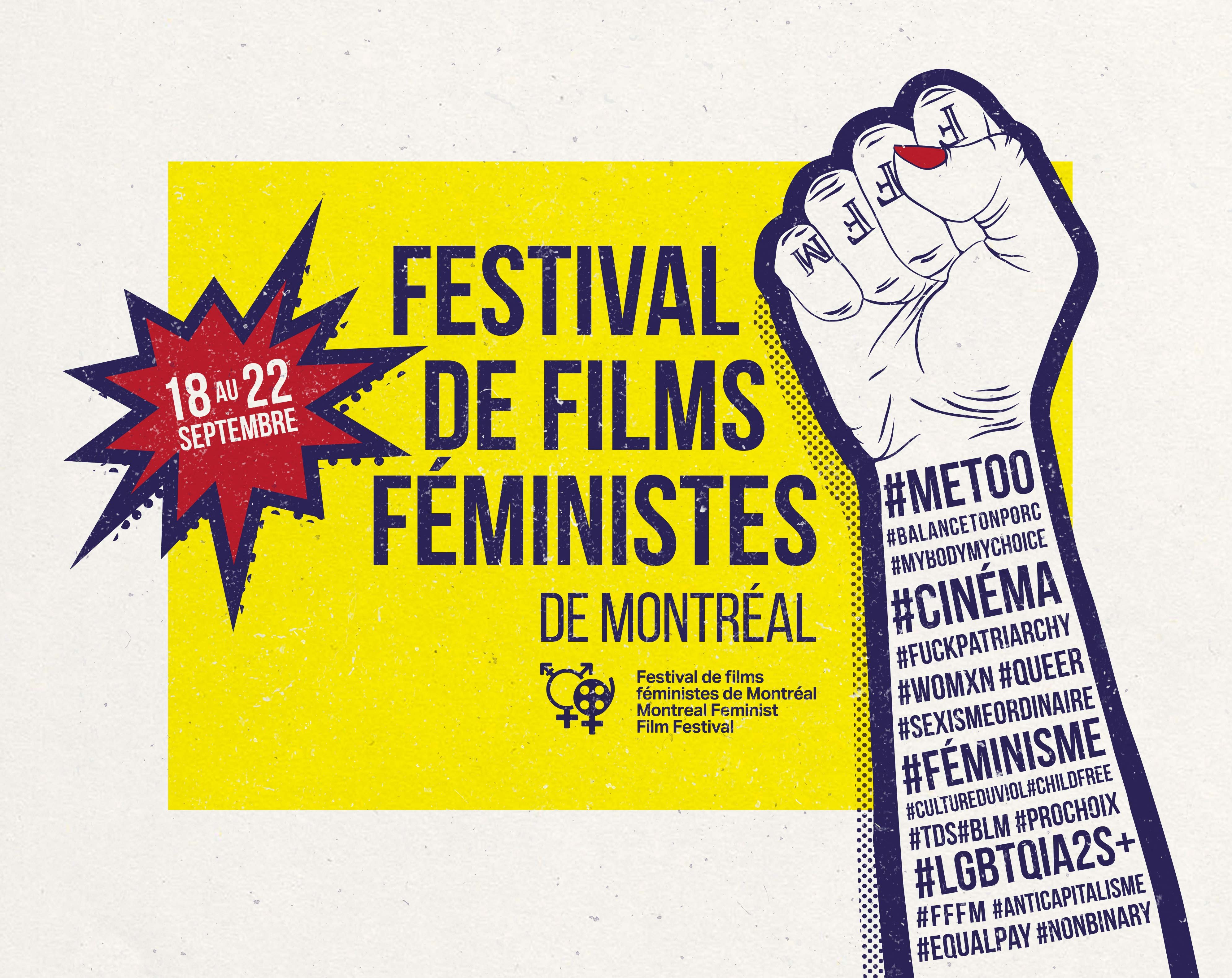 Festival de films féministes de Montréal | Montreal Feminist Film Festival 

La 5e édition aura lieu en septembre 2021 | 5th edition in September 2021