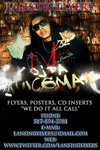 lansingflyers's profile picture. WE ARE A WORLD WIDE GRAPHIC DESIGN COMPANY HIT US UP WE ALSO DO BUSINESS MARKETING.
Phone: 517-894-3981