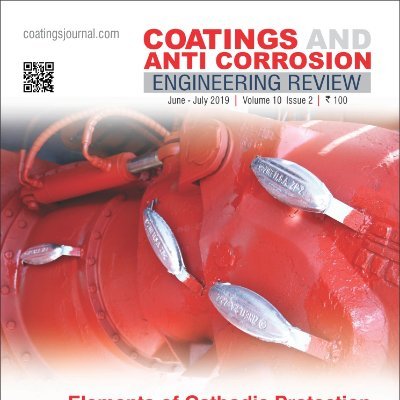 Coatings And Anti Corrosion Engineering Review is a premier bi-monthly magazine, about coatings and anti corrosion, printed and published from Mumbai.