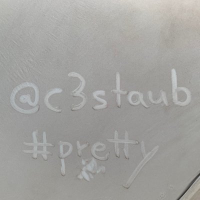 Wir sind für die vorschriftsmäßige Staubproduktion auf dem CCCamp zuständig🌪