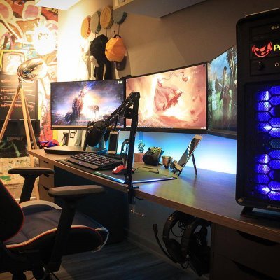 Pc Desk Setup is a community of enthusiasts about setting up computer desks. We collect the most impressive designs to inspire you. https://t.co/Db0LjQzxPI