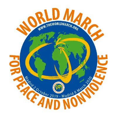 The World March for Peace and Non Violence starts 2 October 2012 in Madrid