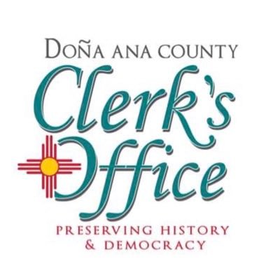 Doña Ana County Clerk’s Office.
Listen to the Preserving History and Democracy Podcast here: 
https://t.co/7F0pY3qlsa
