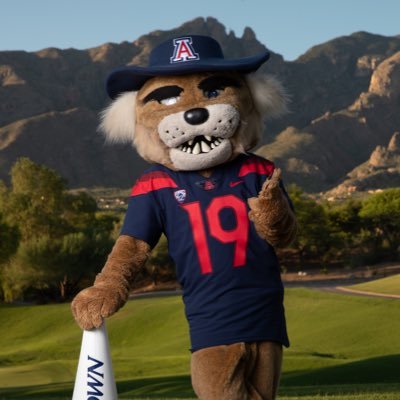 The official twitter page of Wilbur T. Wildcat at the University of Arizona.