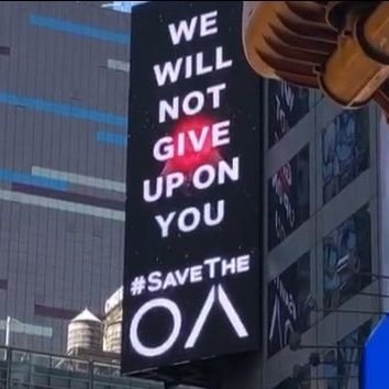 I did the #SaveTheOA billboard in Times Square and LA 🐙

MATH #YangGang #Yang2020