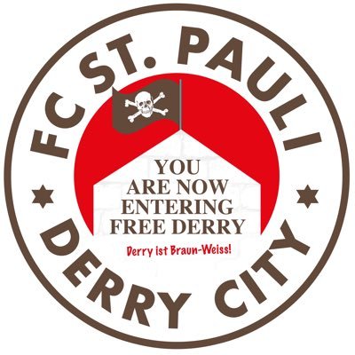 Derry based fans of FC St. Pauli. No borders. Just people, anti-discrimination and football. 🔴☠️