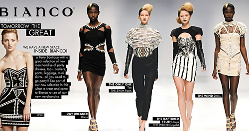 Bianco__'s profile picture. FASHION.FORWARD.STORE.
A FASHION STORE TO INSPIRE THE WORLDIEST JET SETTER!
BIANCO OFFER TO THE CONTEMPORARY CUSTOMER ALL THE MUST HAVES FOR THE SEASON