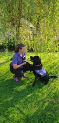 I'm living my dream, helping the Puppy Parents in Surrey train amazing puppies for Canine Partners so that they can go on and transform lives.