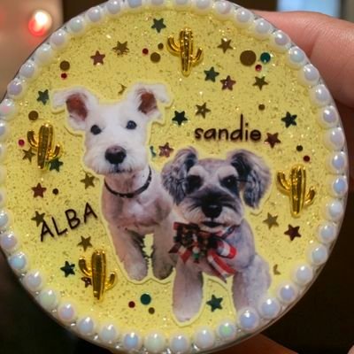 sandie0502's profile picture. 14歳の吠え僧、白シュナアルバ♂と11歳で兄に依存のS＆Ｐサンディ♀の、ちと面倒な兄妹M.シュナウザー2頭と修行としペット可のお食事処を開拓し行くことを楽しんでる飼い主。