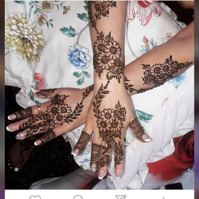 Arabic henna designs