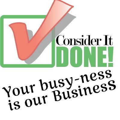 Consider It Done! The premier Raleigh NC concierge errands organizing personal assistance service We make to do lists disappear! (919) 697-8874 Since 2004