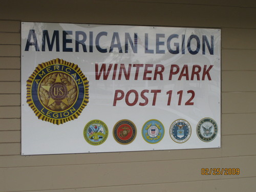 FLPost112's profile picture. The Winter Park Memorial American Legion Post 112 celebtrated its 75th birthday earlier this year (2010).