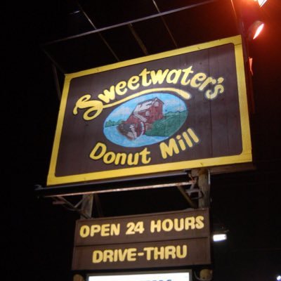 The Garner family opened Sweetwater's Donut Mill in 1983 on Stadium Drive with the idea of a rustic, hometown donut shop.