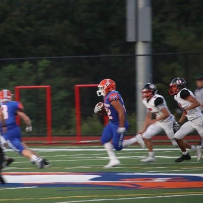 IsaacRidinger's profile picture. 2nd team all conference running back weight: 200 bench: 265 deadlift: 505 squat: 435