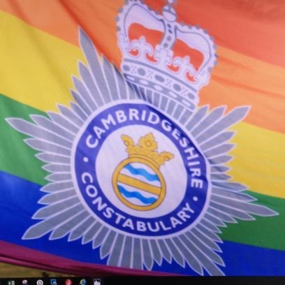 This is an official Twitter account run by Cambridgeshire Constabulary LGBT Network, managed and maintained by LGBT Officers and Staff.