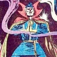 SORCERER SUPREME, MASTER OF THE MYSTIC ARTS, WIELDER OF THE EYE OF AGAMOTTO, HE WHO WALKS THE ASTRAL PLANE BETWEEN LIFE AND DEATH ITSELF.