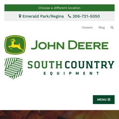 Sales Professional with South Country Equipment in Emerald Park just a few minutes outside Regina. Cell 306-527-0087 or perepeluktrent@southcountry.ca