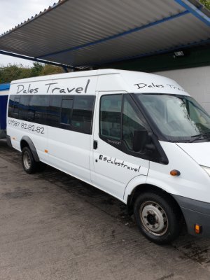 DalesTravel's profile picture. 16 seat minibus - airports, nights out, hen and stag parties, golfing holidays