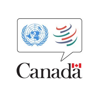 Mission permanente du Canada auprès de l'Organisation mondiale du commerce, des Nations Unies & de la Conférence sur le désarmement à Genève.
Eng: @CanadaGeneva