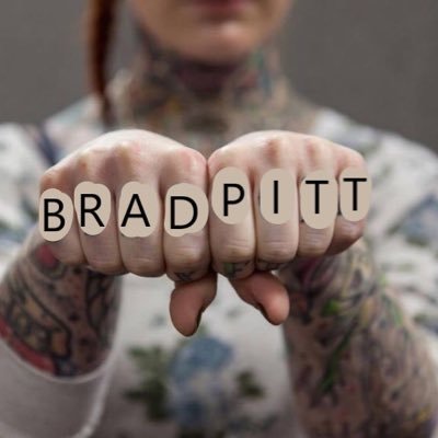 just things that would work as knuckle tattoos👊👊